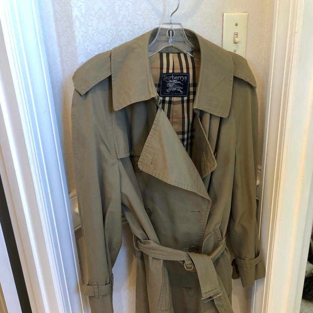 Ladies Classic 3/4 length trench coat